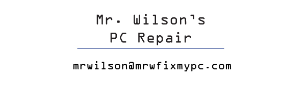 Mr. Wilson's PC Repair